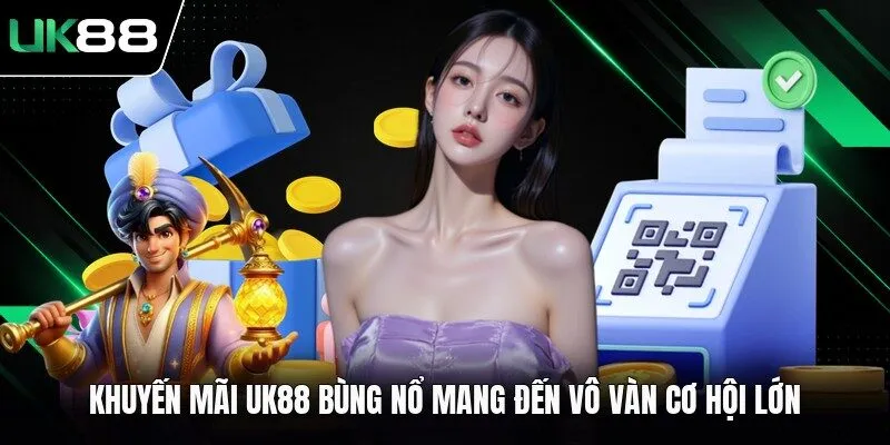 Khuyến Mãi UK88 8/2026 Bùng Nổ - Mang Đến Vô Vàn Cơ Hội Lớn